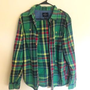 Medium American Eagle Outfitters Button up plaid